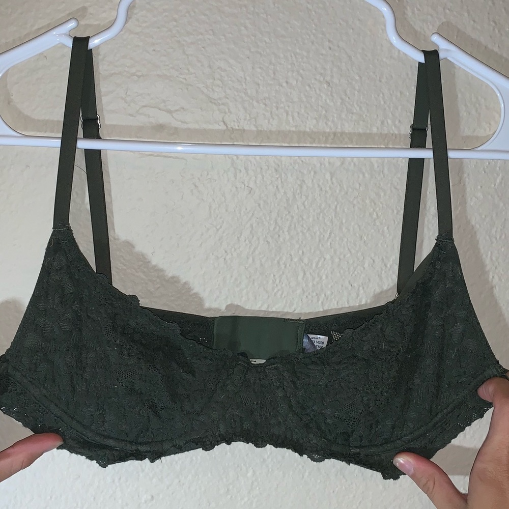 Aarie 32 D Lace Bralette